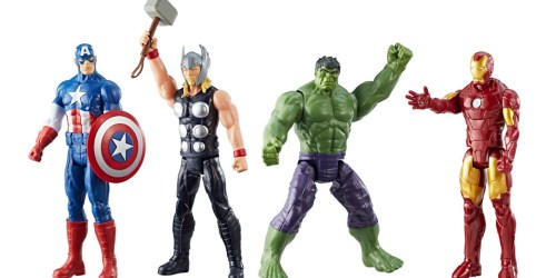 Walmart.online: Marvel Avengers Titan Hero Series 4 Pack Just $12.99 (Regularly $30)