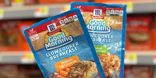 New $0.75/1 McCormick Slow Cooker Breakfast Seasoning Mix Coupon = Just 75¢ at Walmart