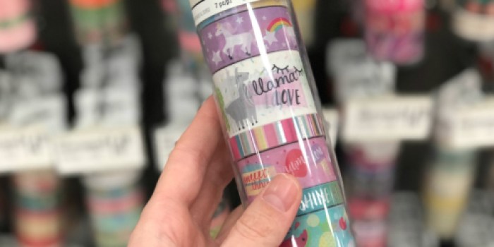 Washi Tape 8-Count Tubes ONLY $5.40 at Michaels (Just 68¢ Each) – Today Only