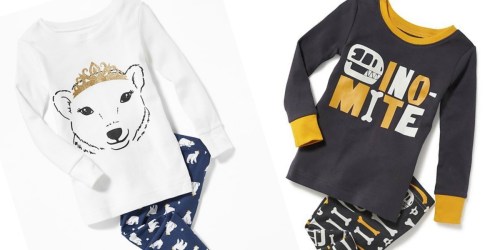 Old Navy & GAP Kids Pajama Sets ONLY $4.63 Each Shipped (Regularly up to $45)