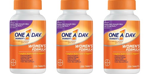 Amazon: One A Day Women’s Formula Multivitamins 250-Count ONLY $6.19 Each Shipped