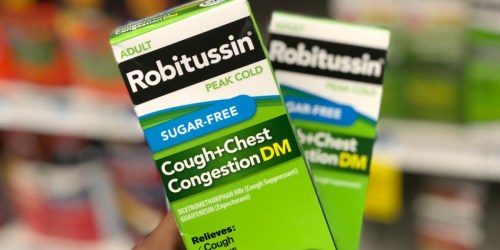 Rite Aid: Robitussin Cough Medicine ONLY 62¢ Each (After Rewards)