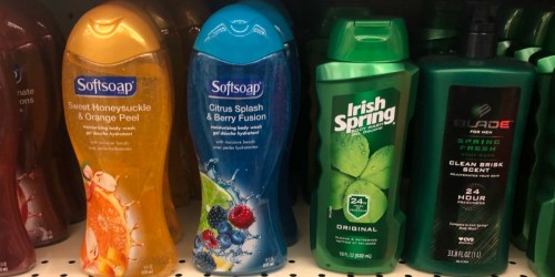 Softsoap and Irish Spring Body Wash ONLY 74¢ Each After Walgreens Rewards (Starts 4/8)