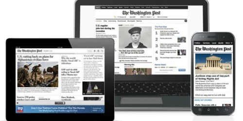 Amazon Prime: FREE 6 Month The Washington Post Digital Subscription