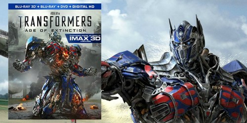 Transformers Age of Extinction 3D Blu-ray DVD onlinebo Just $9.99