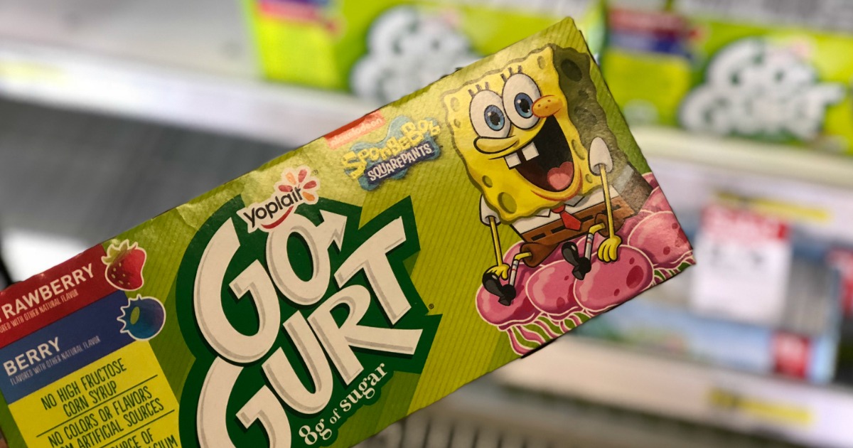 spongebob gogurt