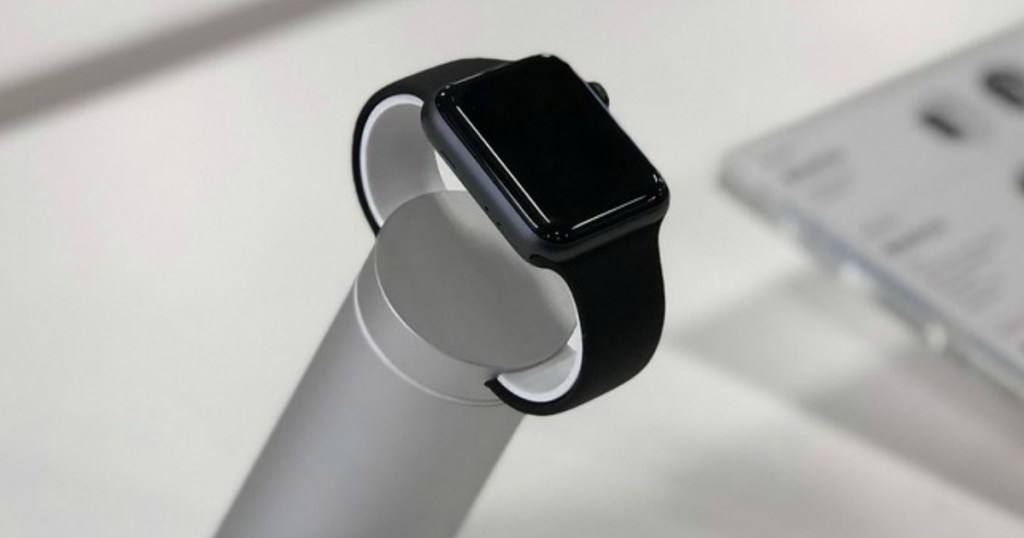 apple watch on display