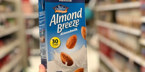 Up to 50% Off Blue Diamond Almond Milk at Target