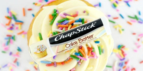 ChapStick Cake Batter Lip Balm 3-Pack Only $1.90 Shipped on Amazon | Stocking Stuffer