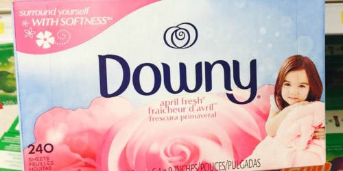 Amazon: Downy Dryer Sheets 240-Count Just $5.29