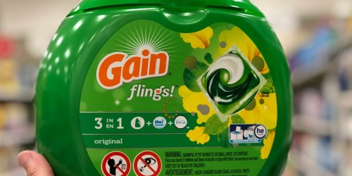 Amazon: Gain Flings 81-Count Only $14.97 Shipped (Just 18¢ Per Pac)