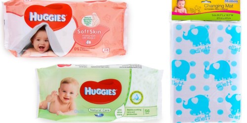 Huggies Baby Wipes 56-Count Packs as Low as 97¢ Per Pack Shipped + More