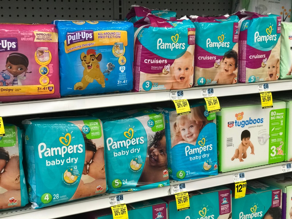 Rite Aid Pampers Diapers