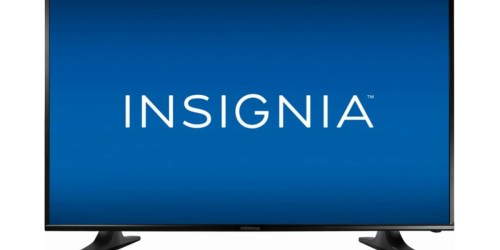 Insignia 40″ LED TV Only $129.99 Shipped (Regularly $200)