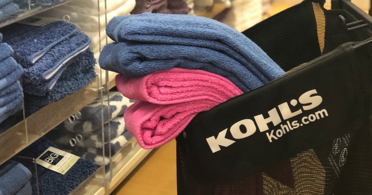 *HOT* Kohl’s Big One Bath Towels ONLY $2.54 | Stock Up While You Can!