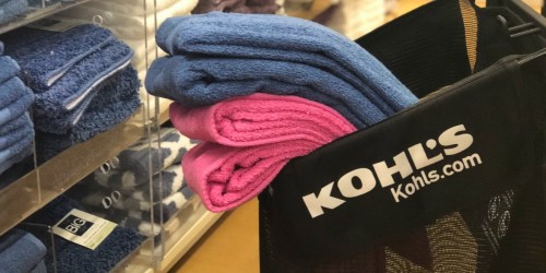 *HOT* Kohl’s Big One Bath Towels ONLY $2.54 | Stock Up While You Can!