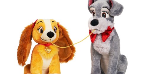 shopDisney: Lady & the Tramp Plush Set Just $11.24 (Regularly $25) + More