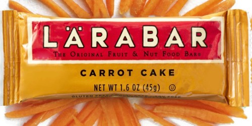 Amazon: LÄRABAR Carrot Cake 16-Count Bars Only $8.24 Shipped (Just 52¢ Each)