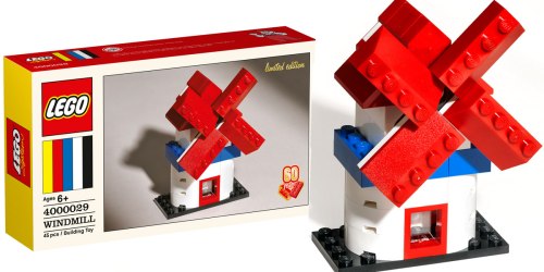 Walmart.online: LEGO Classic 60th Anniversary Limited Edition Windmill $19.97