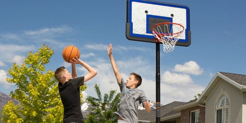 Lifetime 44-Inch Adjustable Height Basketball Hoop Only $63.57 Shipped