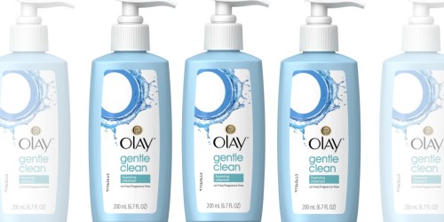 Walgreens.online: Olay Gentle Clean Foaming Face Wash as Low as $2.33 (Regularly $15)