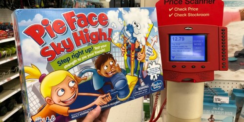 Over 70% Off Hasbro’s Pie Face Sky High & Bop It Maker Games At Target (Just Use Your Phone)