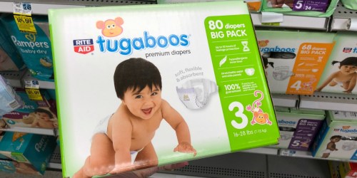 Tugaboos BIG Pack Boxed Diapers Only $7.99 After Rewards at Rite Aid