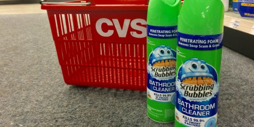 New Scrubbing Bubbles, Pledge & Windex Coupons + CVS Deal Idea