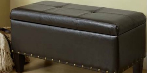 Kohl’s Cardholders: Madison Storage Bench Ottoman Just $62.99 Shipped (Regularly $150)