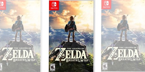 The Legend of Zelda Breath of the Wild Nintendo Switch Game Only $44.99 Shipped (Regularly $60)