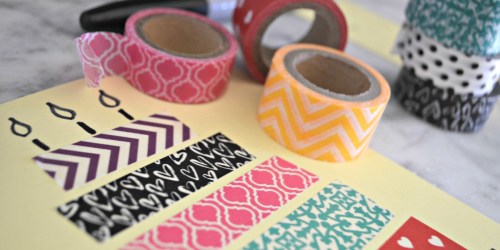 Michaels: Washi Tape 9-Count Packs ONLY $5.99 Each (Just 67¢ Per Roll)