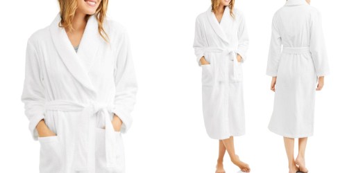 Walmart.online: Womens Terry Spa Robe Only $15 (Regularly $36)