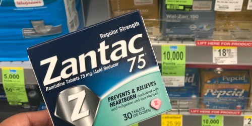 High Value $4/1 Zantac Coupon = ONLY $1.75 After Rewards at Walgreens