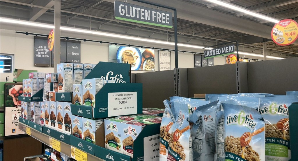 livegfree gluten free line from aldi hip2save