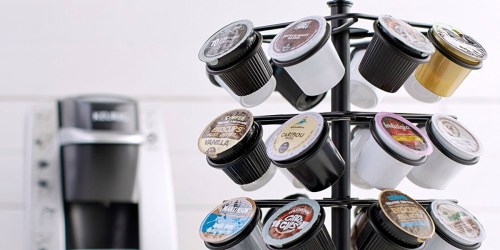 AmazonBasics K-Cups Coffee Storage Carousel Only $12.14 (Regularly $27)