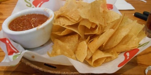 FREE Chili’s Chips & Salsa or Non-Alcoholic Drink on Every Visit (Just Join Rewards)