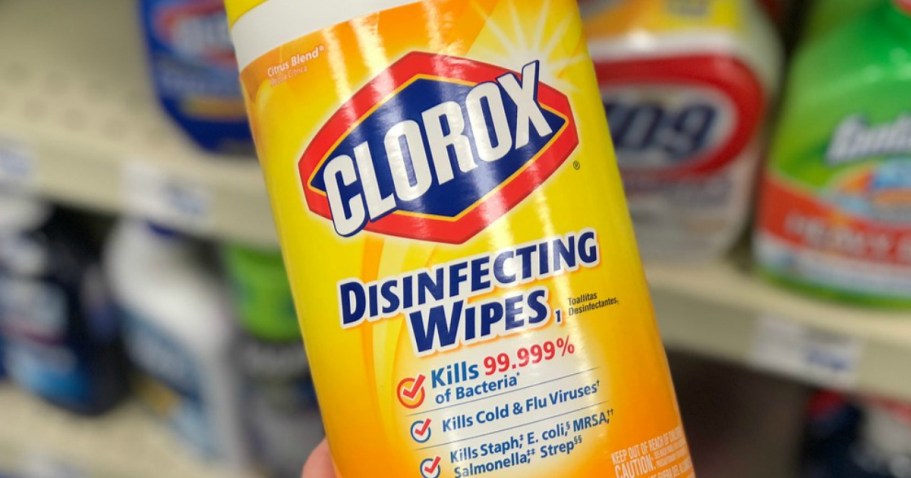 Clorox Disinfecting Wipes 75-Count Just $3.99 Shipped