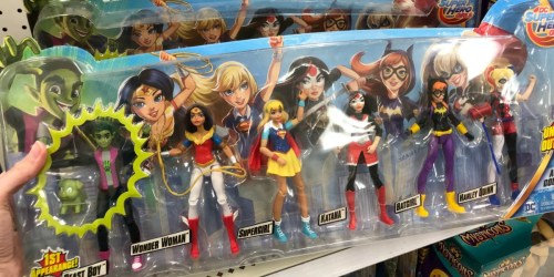 Target: DC Super Hero Girls Action Figure 6-Pack Only $27.99 Shipped (Regularly $48)