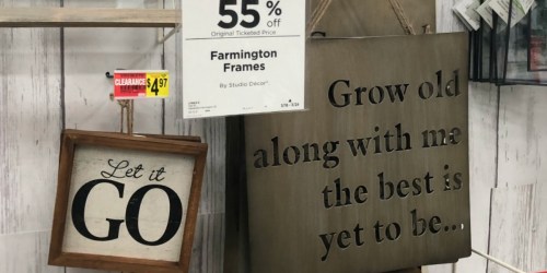 55% Off Farmington Farmhouse Decor & Frames at Michaels (Online & In-Store)