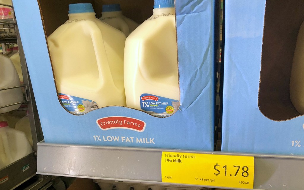 friendly farms milk at aldi hip2save