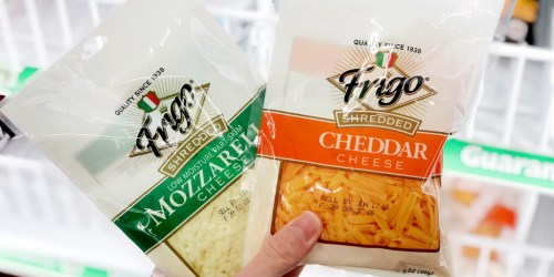 Two New $0.50/1 Frigo Cheese Coupons = ONLY 50¢ at Dollar Tree