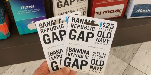 $25 GAP eGift Card Only $20 on BestBuy.online (Also Valid at Banana Republic, Old Navy & Athleta)