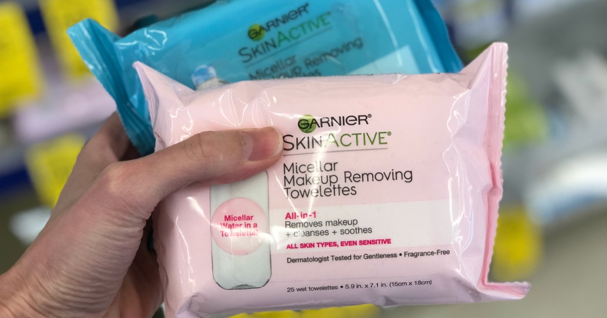 High Value $2/1 Garnier Skin Active Coupon = Cleansing Towelettes Just $2.24 at Walgreens