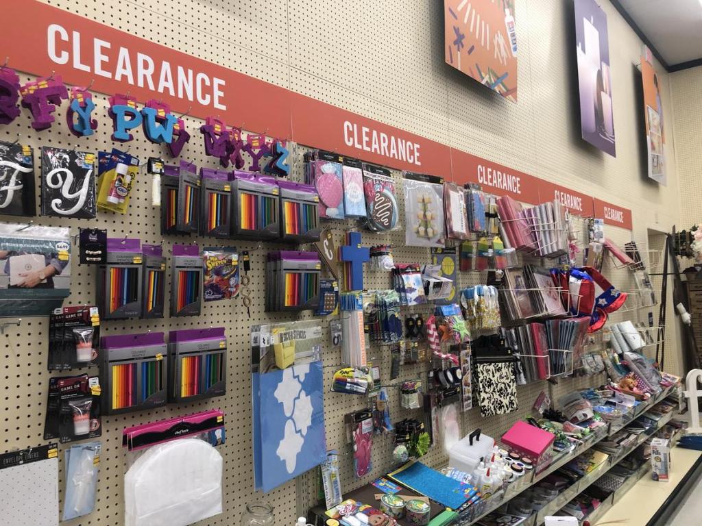 Hobby Lobby Clearance Wall