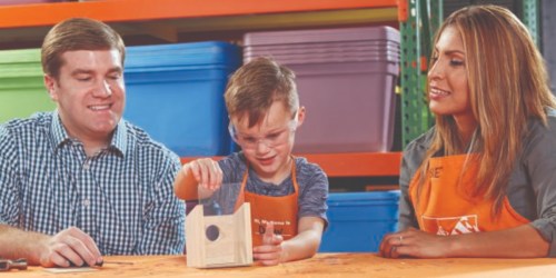 Home Depot Kids Workshop: Register NOW to Build Free Window Birdhouse on April 7th