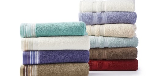 Home Expressions Bath Towels Only $2.56 Each on JCPenney.online (Regularly $10)