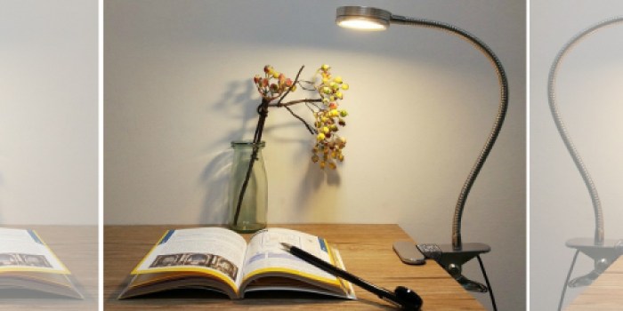 Amazon: Clip On Adjustable Desk Light Just $10.87