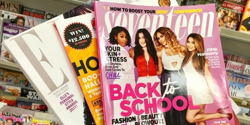 FREE Magazine Subscriptions – Good Housekeeping, Elle, Seventeen, & More