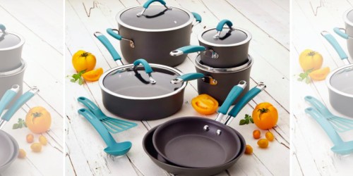 Kohl’s Cardholders: Rachael Ray Cookware Set Only $68.99 Shipped After Rebate + Get $20 Kohl’s Cash