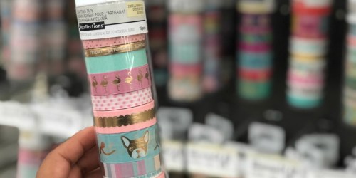 Extra 25% Off + Free Shipping on Michaels.online = Washi Tape 9 Count Packs ONLY $3.75 Shipped